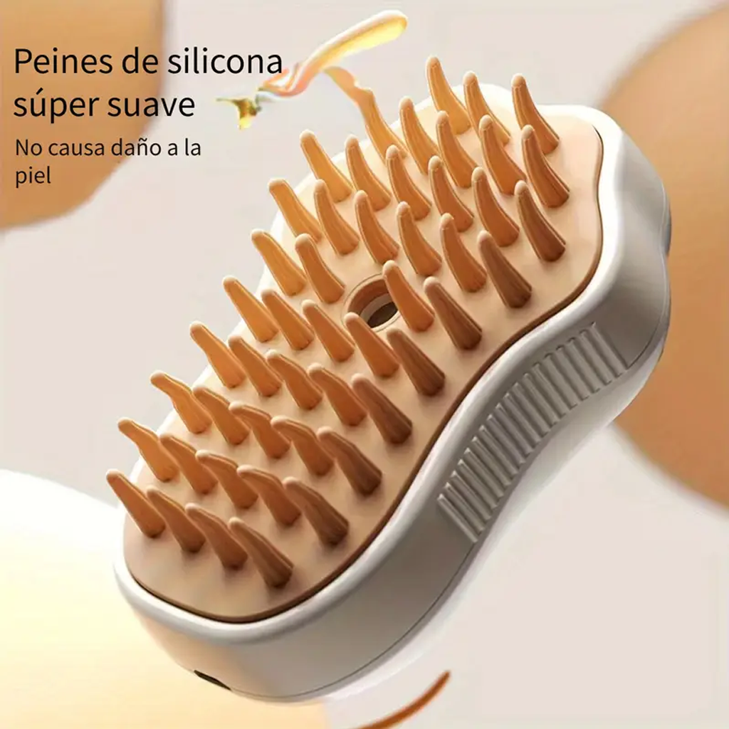 Cepillo Vaporizador Mascotas